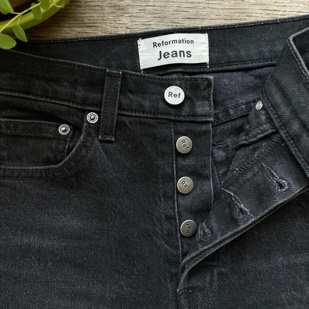 Reformation Serena High and Skinny Ankle Jeans